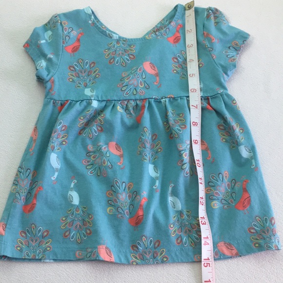 🦚 Peacock Flutter Top by Carter’s 🦚 - Picture 8 of 11